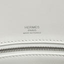エルメス HERMES ケリー28 外縫い ニューホワイト×エクリュ トワルアッシュ スイフト 2WAYバッグ ナチュラル