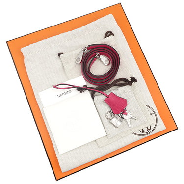 エルメス HERMES ケリー25 内縫い ローズメキシコ トゴ 2WAYバッグ シルバー金具 新品 未使用 ショルダー