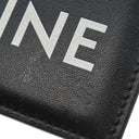 セリーヌ CELINE ロゴ カードホルダー 10B703DMF ブラック レザー カードケース 黒