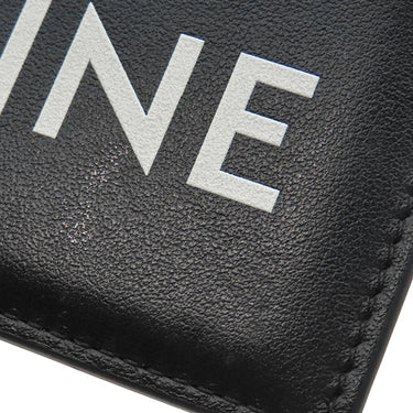 セリーヌ CELINE ロゴ カードホルダー 10B703DMF ブラック レザー カードケース 黒