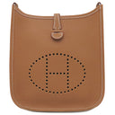 エルメス HERMES エヴリンTPM ゴールド トリヨンクレマンス ショルダーバッグ シルバー金具 新品 未使用 茶