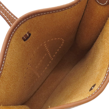 エルメス HERMES エヴリンTPM ゴールド トリヨンクレマンス ショルダーバッグ シルバー金具 新品 未使用 茶