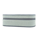 エルメス HERMES エスカル マリン コットン アニョー ポーチ シルバー金具 コスメポーチ