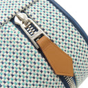 エルメス HERMES エスカル マリン コットン アニョー ポーチ シルバー金具 コスメポーチ