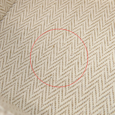 エルメス HERMES エスカル マリン コットン アニョー ポーチ シルバー金具 コスメポーチ