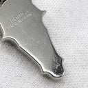 エルメス HERMES デストリエ ホースヘッド ブラックXシルバー バッファローホーン メタル ラッカー ネックレス 黒 グレー 馬モチーフ