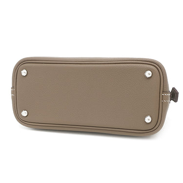 エルメス HERMES ボリード1923 ミニ エトゥープ エバーカラー 2WAYバッグ シルバー金具 新品 未使用 グレージュ