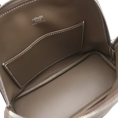 エルメス HERMES ボリード1923 ミニ エトゥープ エバーカラー 2WAYバッグ シルバー金具 新品 未使用 グレージュ