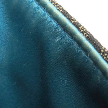 フェンディ FENDI ミニ バゲット 1997 8BS049 ブラウン×ブラック キャンバス パイソン ショルダーバッグ ゴールド金具 茶 ズッカ FF