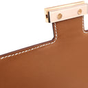 エルメス HERMES コンスタンス3 ミニ ミロワール ゴールド ヴォーエプソン ショルダーバッグ ピンクゴールド金具 茶 PG RG