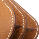 エルメス HERMES コンスタンス3 ミニ ミロワール ゴールド ヴォーエプソン ショルダーバッグ ピンクゴールド金具 茶 PG RG