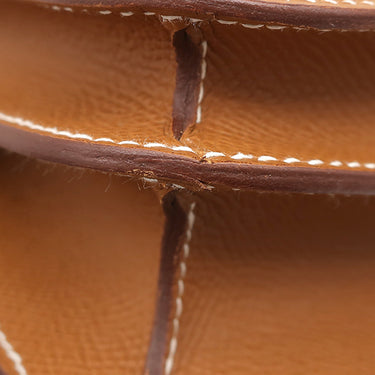 エルメス HERMES コンスタンス3 ミニ ミロワール ゴールド ヴォーエプソン ショルダーバッグ ピンクゴールド金具 茶 PG RG