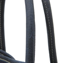 エルメス HERMES ガーデンパーティーTPM ネイビー トワルオフィシエ ネゴンダ トートバッグ シルバー金具 紺