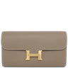 エルメス HERMES コンスタンス トゥーゴー エトゥープ ヴォーエプソン 長財布 ゴールド金具 グレージュ ショルダー