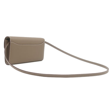エルメス HERMES コンスタンス トゥーゴー エトゥープ ヴォーエプソン 長財布 ゴールド金具 グレージュ ショルダー
