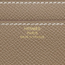 エルメス HERMES コンスタンス トゥーゴー エトゥープ ヴォーエプソン 長財布 ゴールド金具 グレージュ ショルダー