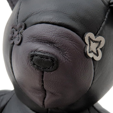ルイヴィトン LOUIS VUITTON フラッシュ ドゥドゥルイ GI0184 ブラック レザー モノグラムエクリプスキャンバス ぬいぐるみ 黒 藤原ヒロシ テディベア