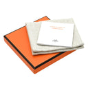 エルメス HERMES ミニクリック PM シェーヌダンクル マロングラッセXシルバー メタル GP エナメル バングル シルバー金具 ベージュ