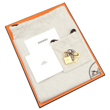 エルメス HERMES ピコタンロック カーゴPM ブラック ヴォースイフト トワルゴエラン ハンドバッグ ゴールド金具 黒