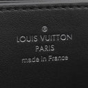 ルイヴィトン LOUIS VUITTON ジッピー ウォレット M61867 ノワール モノグラムマヒナ 長財布 シルバー金具 黒 ラウンドファスナー