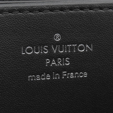 ルイヴィトン LOUIS VUITTON ジッピー ウォレット M61867 ノワール モノグラムマヒナ 長財布 シルバー金具 黒 ラウンドファスナー