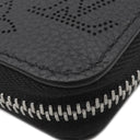 ルイヴィトン LOUIS VUITTON ジッピー ウォレット M61867 ノワール モノグラムマヒナ 長財布 シルバー金具 黒 ラウンドファスナー