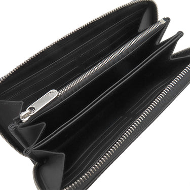 ルイヴィトン LOUIS VUITTON ジッピー ウォレット M61867 ノワール モノグラムマヒナ 長財布 シルバー金具 黒 ラウンドファスナー