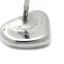 ティファニー Tiffany & Co エルサペレッティ フルハート プラチナシルバー Pt950 ピアス Elsa Peretti プラチナム ハートモチーフ