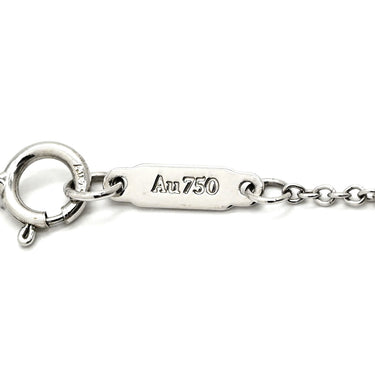 ティファニー Tiffany & Co アコヤパールダイヤペンダント ホワイトゴールド K18WG ダイヤモンド パール ネックレス T&Co. Au750 18K 18金 WG あこや