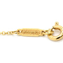 ティファニー Tiffany & Co フルール ド リス ステム イエローゴールド K18YG ダイヤモンド ネックレス Au750 Tiffany