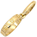 カルティエ Cartier ラブ チャーム イエローゴールド K18YG ダイヤモンド ペンダントトップ ネックレストップ Au750 18K 18金 オーバル ネジ ビスモチーフ