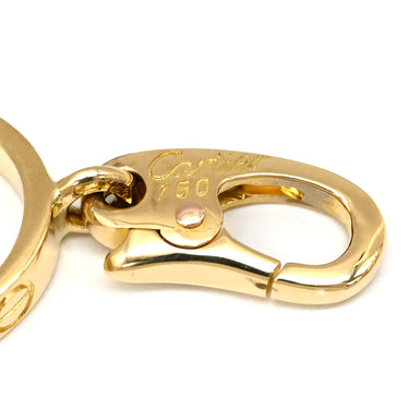 カルティエ Cartier ラブ チャーム イエローゴールド K18YG ダイヤモンド ペンダントトップ ネックレストップ Au750 18K 18金 オーバル ネジ ビスモチーフ