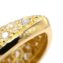 カルティエ Cartier ハート パヴェ イエローゴールド K18YG ダイヤモンド ペンダントトップ ネックレストップ