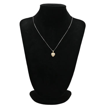 カルティエ Cartier ハート パヴェ イエローゴールド K18YG ダイヤモンド ペンダントトップ ネックレストップ