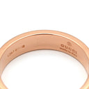 グッチ GUCCI アイコン ピンクゴールド K18PG ＃8 リング 指輪 GUCCI 750PG K18 18金 8号