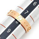 グッチ GUCCI アイコン ピンクゴールド K18PG ＃8 リング 指輪 GUCCI 750PG K18 18金 8号