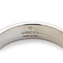 グッチ GUCCI アイコン スリム 660070 ホワイトゴールド K18WG #9 リング 指輪 Au750 750 18K ホワイトゴールド 9号