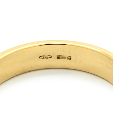 グッチ GUCCI アイコン イエローゴールド K18YG #15 リング 指輪 Au750 750 18K 14.5号