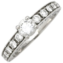 ブルガリ BVLGARI デディカータ ア ヴェネチア ダイヤリング プラチナシルバー Pt950 ダイヤモンド リング 指輪 7号