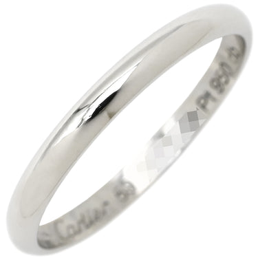 カルティエ Cartier プラチナシルバー Pt950 #59 リング 指輪 プラチナム ウェディング ブライダル マリッジリング 18.5号