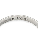 カルティエ Cartier プラチナシルバー Pt950 #59 リング 指輪 プラチナム ウェディング ブライダル マリッジリング 18.5号