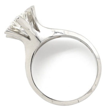 ノンブランド NON BRAND ダイヤ 立爪リング プラチナシルバー Pt900 ダイヤモンド リング 指輪 1石 1粒 17.5号