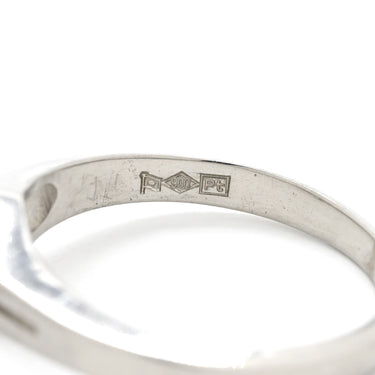 ノンブランド NON BRAND ダイヤ 立爪リング プラチナシルバー Pt900 ダイヤモンド リング 指輪 1石 1粒 17.5号