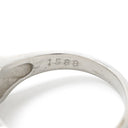 ノンブランド NON BRAND ダイヤ 立爪リング プラチナシルバー Pt900 ダイヤモンド リング 指輪 1石 1粒 17.5号