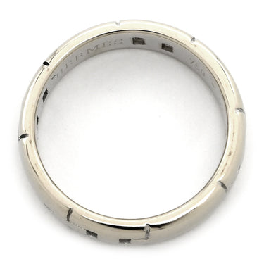 エルメス HERMES ヘラクレス ホワイトゴールド K18WG ＃52 リング 指輪 Au750 18K 18金 ウェディング マリッジリング Hモチーフ 12号