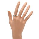 カルティエ Cartier ラブリング スモールモデル B4085157 ホワイトゴールド K18WG #57 リング 指輪 LOVE Ring Au750 18K 18金 ミニサイズ 17号