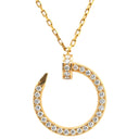 カルティエ Cartier ジュストアンクル ダイヤモンド ネックレス B3047000 ピンクゴールド K18PG ダイヤモンド ネックレス 750PG K18 18金