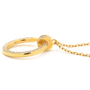 カルティエ Cartier ジュストアンクル ダイヤモンド ネックレス B3047000 ピンクゴールド K18PG ダイヤモンド ネックレス 750PG K18 18金