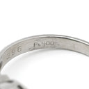 ノンブランド NON BRAND ヒスイ ダイヤリング プラチナシルバー Pt900 ヒスイ ダイヤモンド リング 指輪 翡翠 グリーン 11.5号