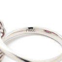 ノンブランド NON BRAND ルビー ダイヤリング プラチナシルバー Pt900 ルビー ダイヤモンド リング 指輪 レッド 赤 12号